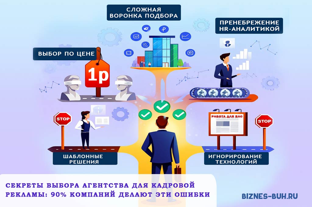 Секреты выбора агентства для кадровой рекламы: 90% компаний делают эти ошибки! | biznes-buh.ru
