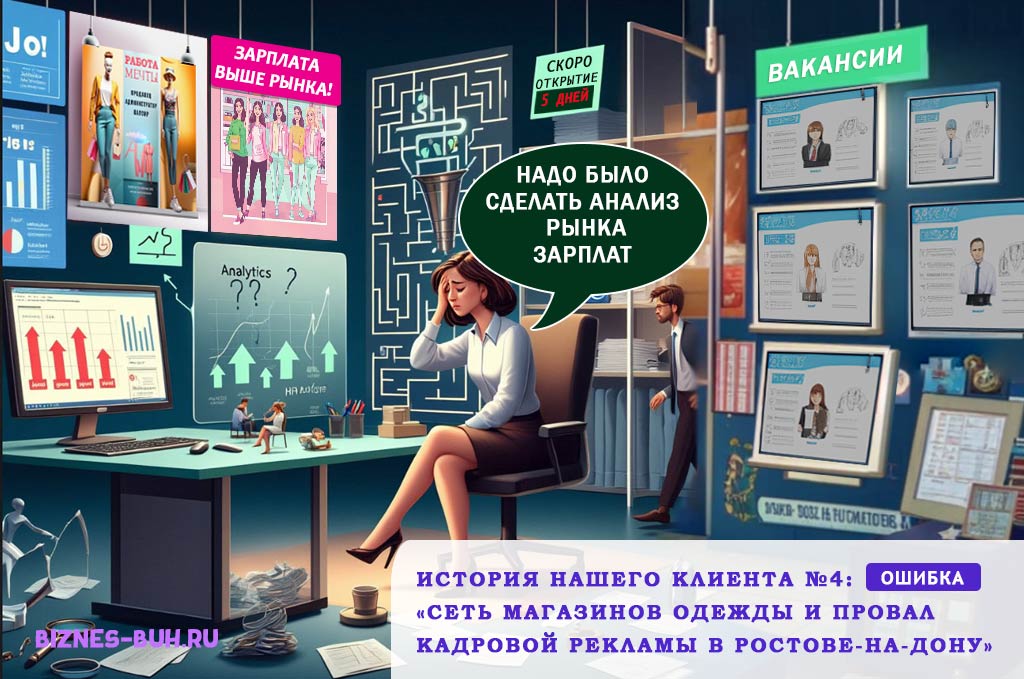 Сеть магазинов одежды и провал кадровой рекламы. История ритейл-компании | biznes-buh.ru